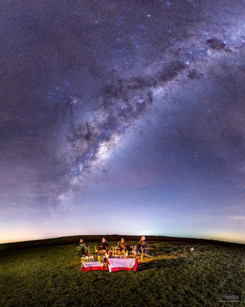 Glamping em Cambará do Sul oferece tour astronômico com ‘imersão nas galáxias’