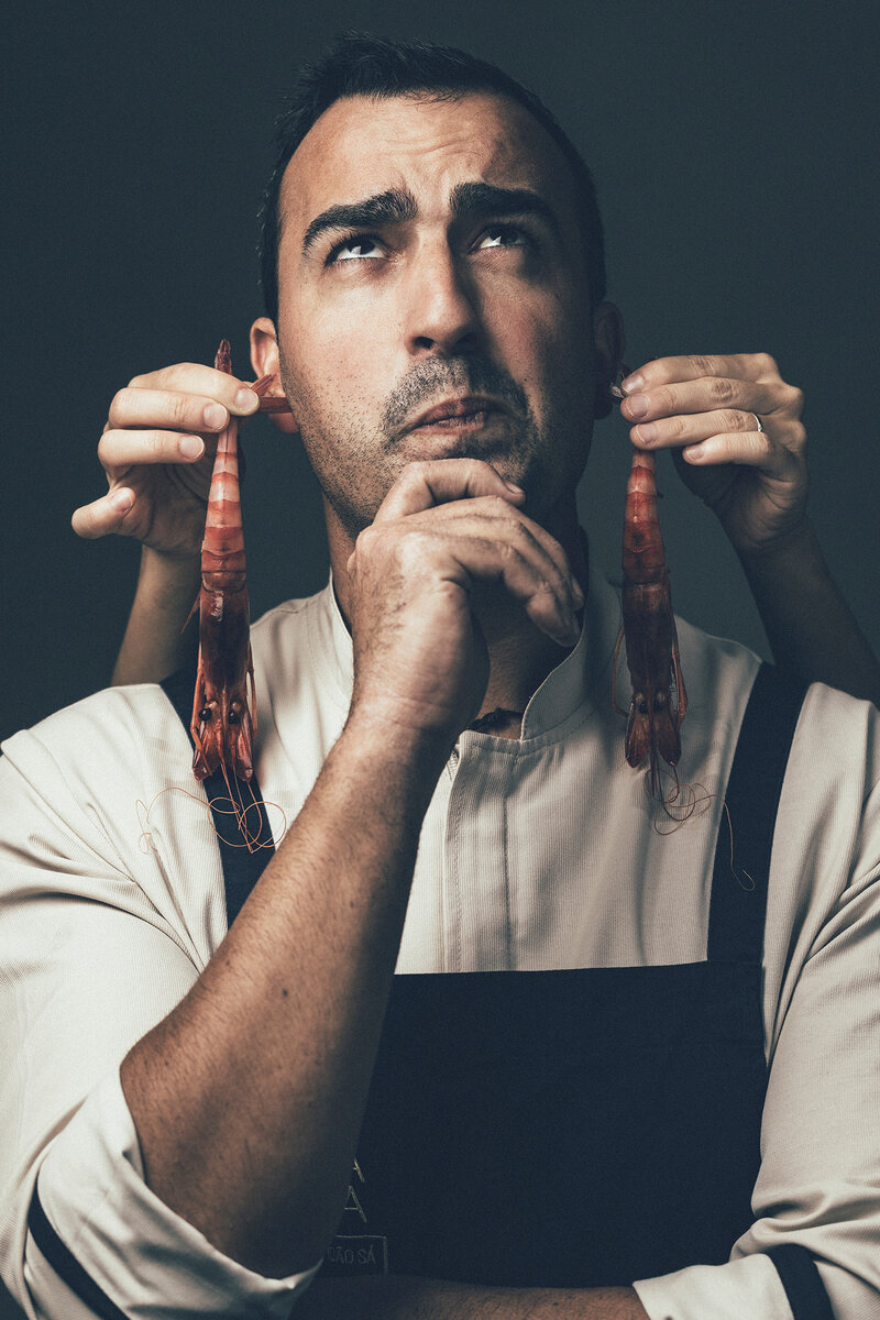 João Sá, estrela Michelin, oceano e memória angolana numa rua de Lisboa