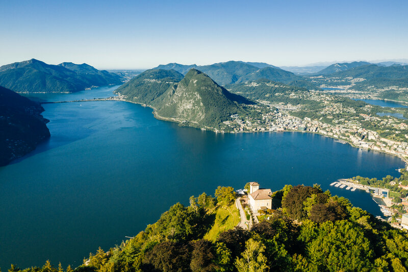 Lugano, a Suíça que fala italiano