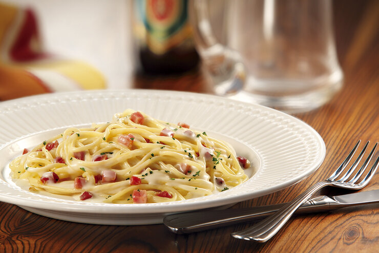 Capellini à Carbonara: o clássico que nunca decepciona