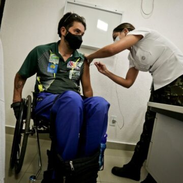 Distrito Federal vacina atletas olímpicos e paralímpicos