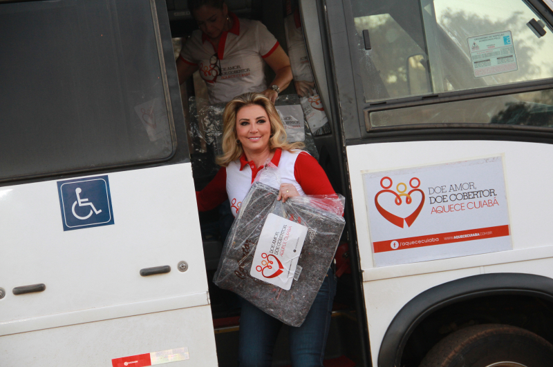 e3319990514c665ce5f608565e6d5fd5 Campanha de Inverno de Cuiabá arrecadou 70 mil cobertores em quatro anos