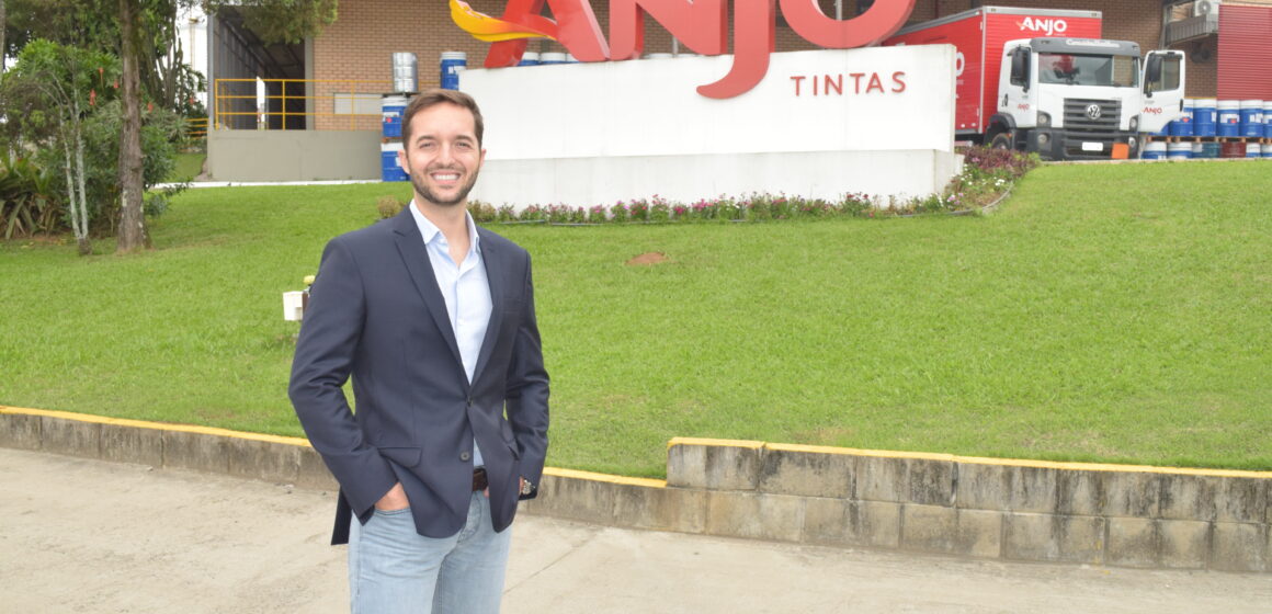 Conheça Filipe Colombo, CEO da Anjo Tintas, empresa que se reinventou na pandemia