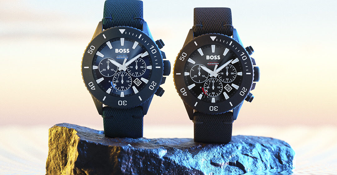 Feita com plástico retirado do oceano, nova linha de relógios mostra que estilo e responsabilidade com o planeta podem andar juntos