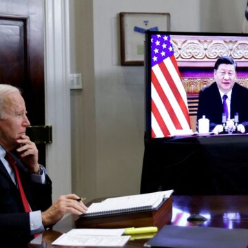 EUA não buscam conflito com China, diz Biden