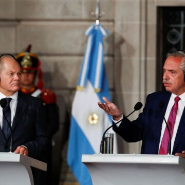 Chanceler alemão pede conclusão rápida de acordo de livre comércio UE-Mercosul