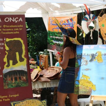 Festival Jaraguá é Guarani Yvyporã Festival celebra cultura indígena em aldeia guarani no Jaraguá, em SP