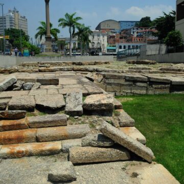 Cais do Valongo, na região central da cidade (Tomaz Silva/Agência Brasil) Iphan apresenta propostas para recuperar o Cais do Valongo