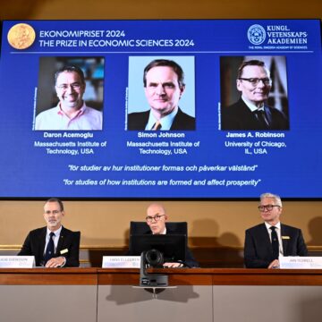 nobel-de-economia-1728905162919_v2_1x1 Pesquisadores ganham Nobel por estudo sobre desigualdade econômica global