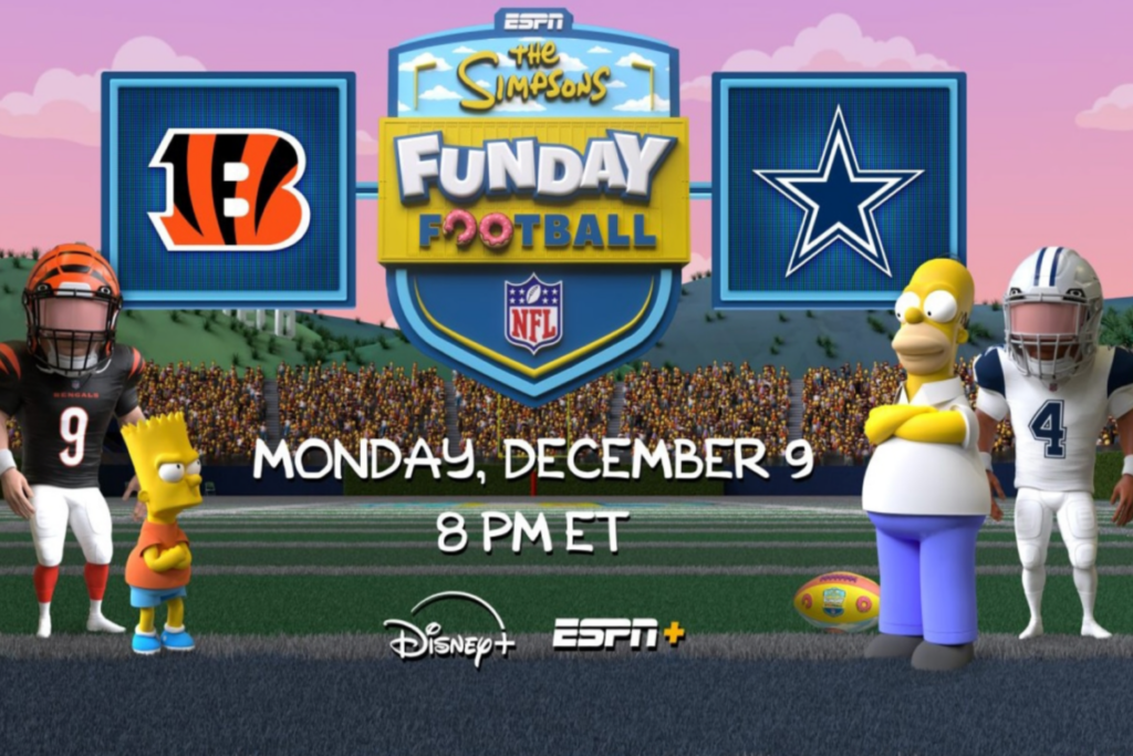 The-Simpsons-Funday-Football-1024x683-1 5 lançamentos do Disney+ em dezembro de 2024