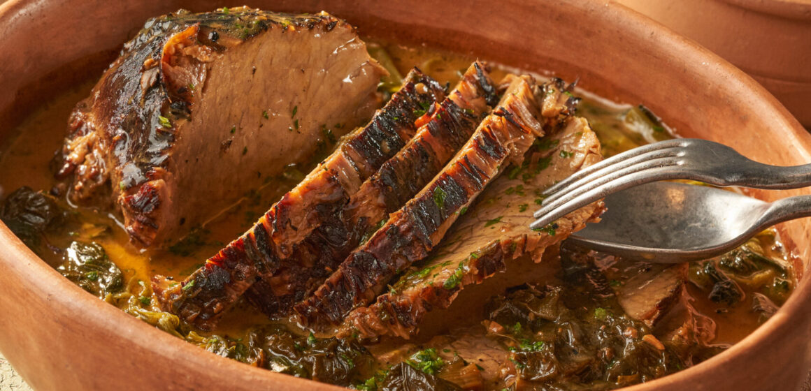 Aprenda essa receitas de Lagarto em fatias no Tucupi e Jambu
