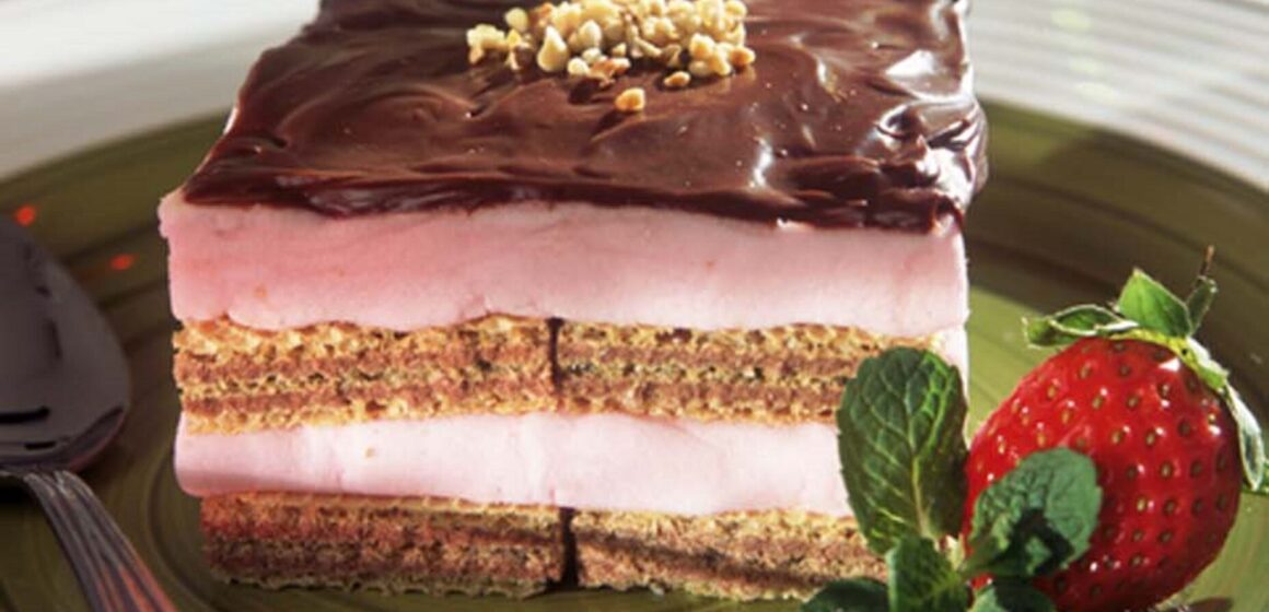 Pavê de Sorvete: sobremesa ideal para o verão