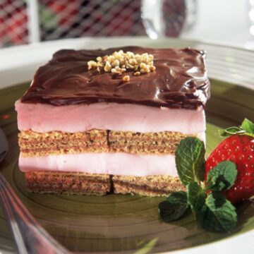 Pavê de Sorvete: sobremesa ideal para o verão