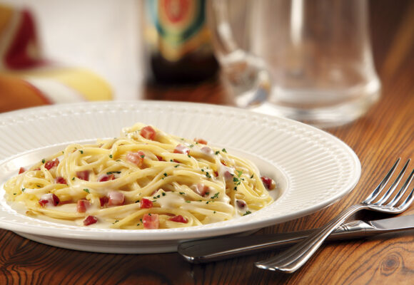 Capellini à Carbonara: o clássico que nunca decepciona